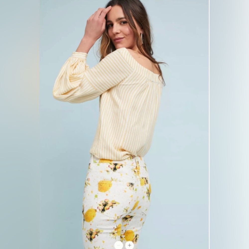 NWOT Anthropologie Pilcro and the letterpress Lemon Jeans